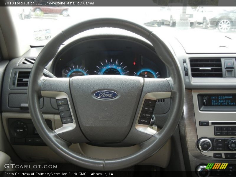 Smokestone Metallic / Camel 2010 Ford Fusion SEL