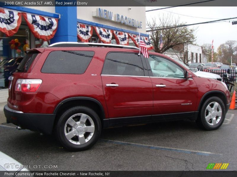 Red Jewel / Ebony 2008 GMC Acadia SLT AWD