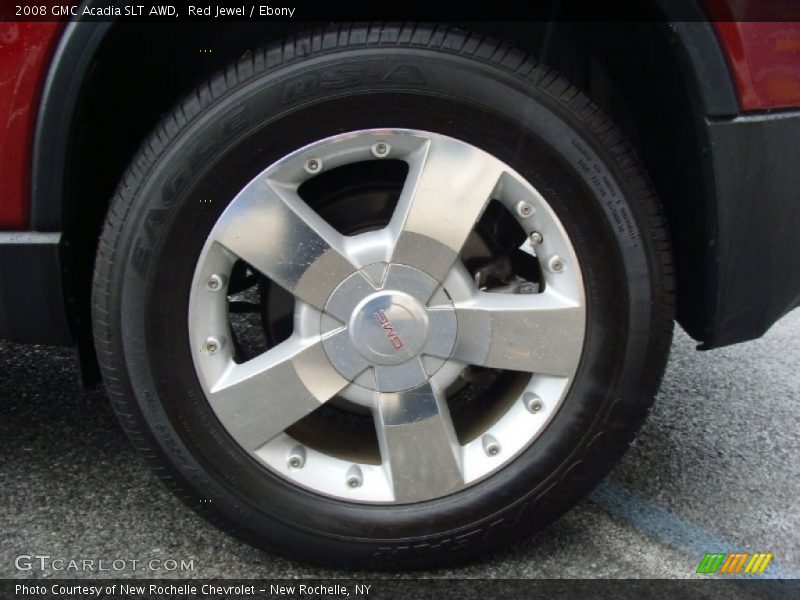 Red Jewel / Ebony 2008 GMC Acadia SLT AWD