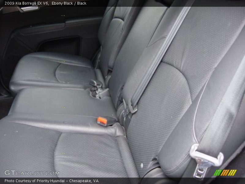 Ebony Black / Black 2009 Kia Borrego EX V6