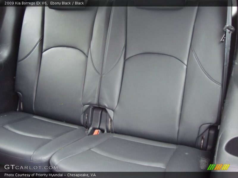 Ebony Black / Black 2009 Kia Borrego EX V6