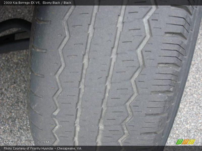 Ebony Black / Black 2009 Kia Borrego EX V6