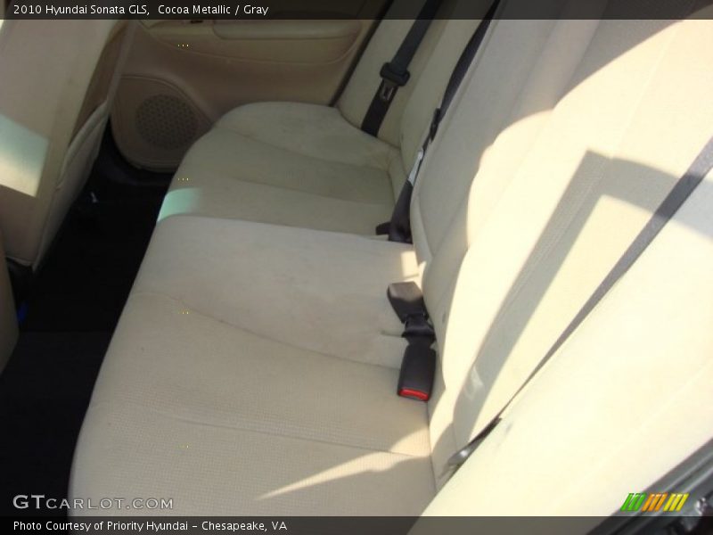Cocoa Metallic / Gray 2010 Hyundai Sonata GLS