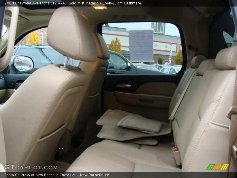 Gold Mist Metallic / Ebony/Light Cashmere 2008 Chevrolet Avalanche LTZ 4x4