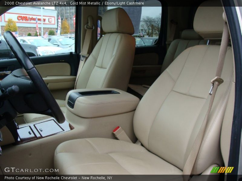 Gold Mist Metallic / Ebony/Light Cashmere 2008 Chevrolet Avalanche LTZ 4x4