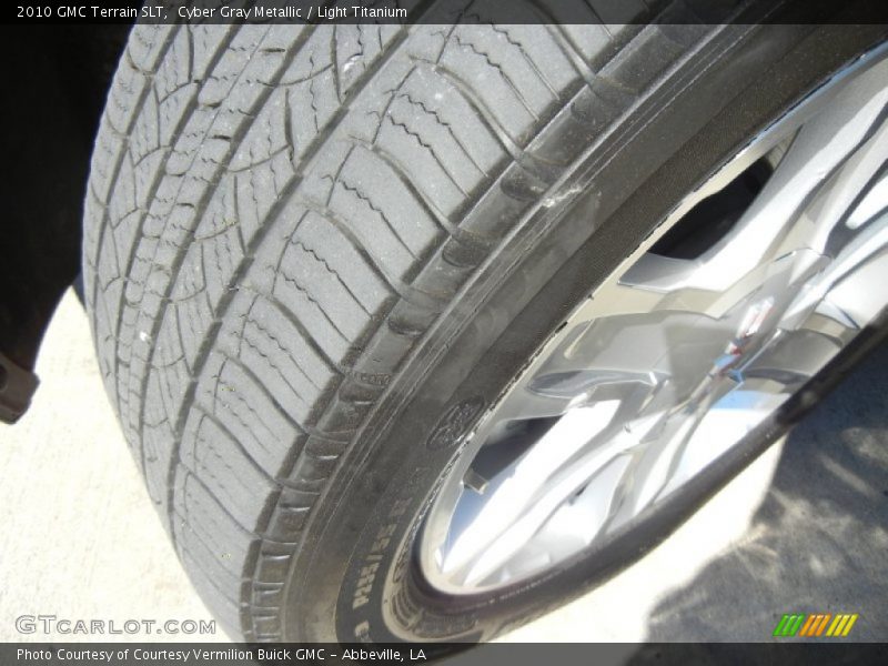 Cyber Gray Metallic / Light Titanium 2010 GMC Terrain SLT