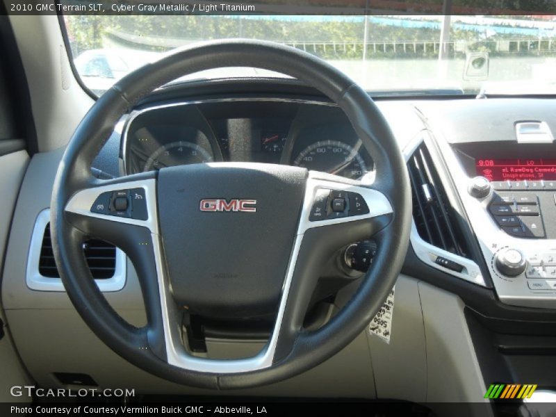 Cyber Gray Metallic / Light Titanium 2010 GMC Terrain SLT