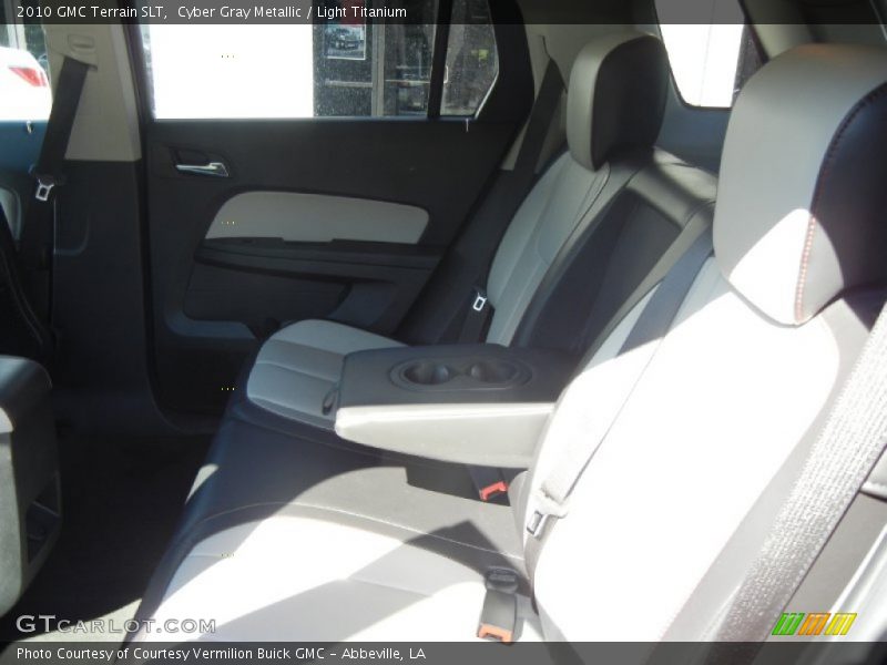 Cyber Gray Metallic / Light Titanium 2010 GMC Terrain SLT