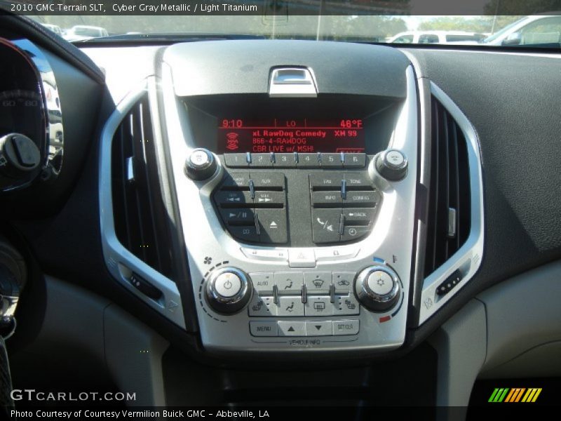 Cyber Gray Metallic / Light Titanium 2010 GMC Terrain SLT