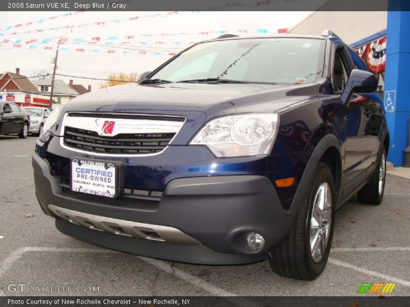Deep Blue / Gray 2008 Saturn VUE XE
