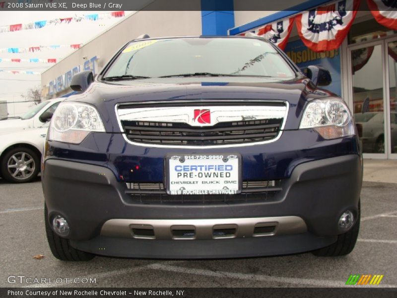 Deep Blue / Gray 2008 Saturn VUE XE
