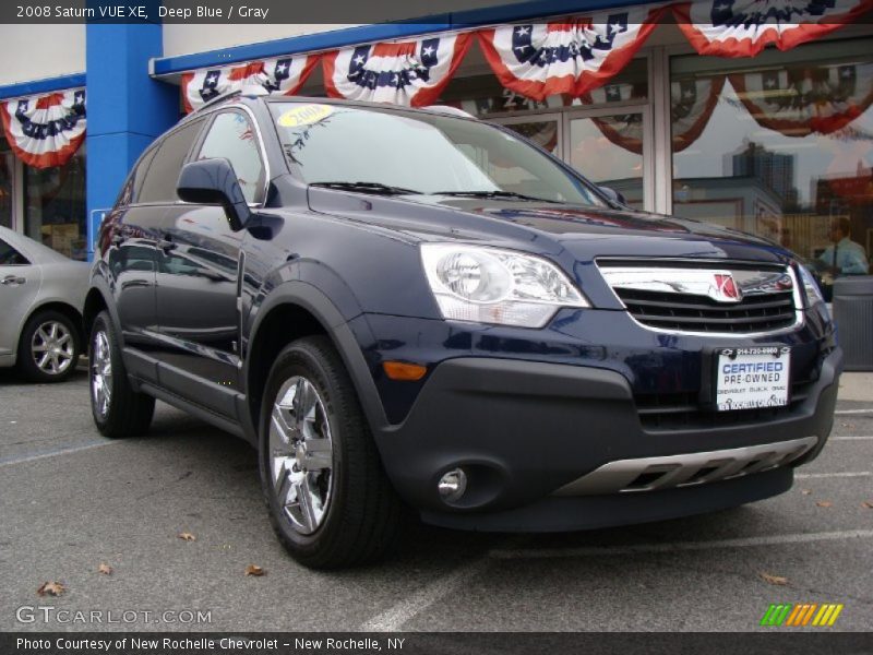 Deep Blue / Gray 2008 Saturn VUE XE
