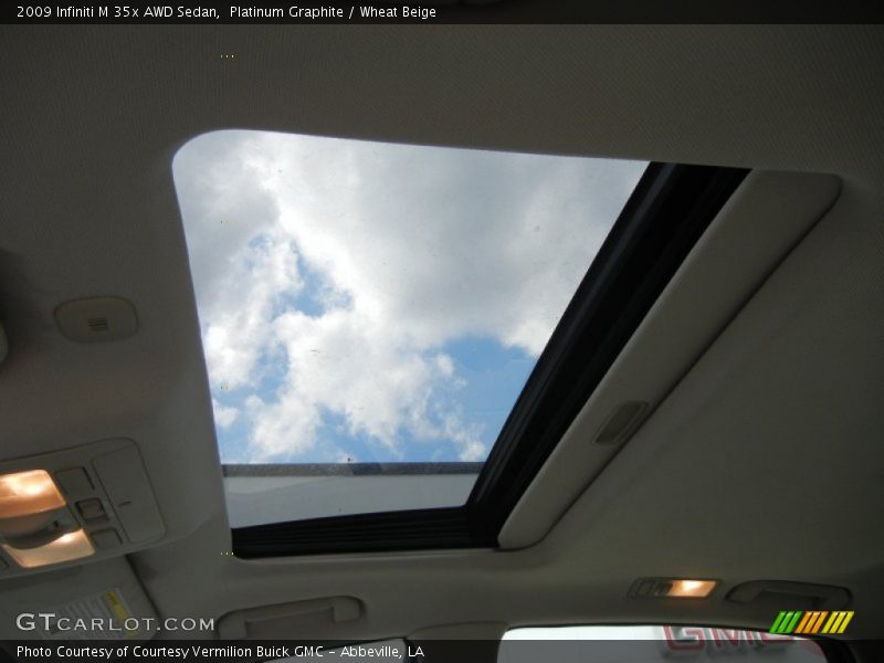 Platinum Graphite / Wheat Beige 2009 Infiniti M 35x AWD Sedan