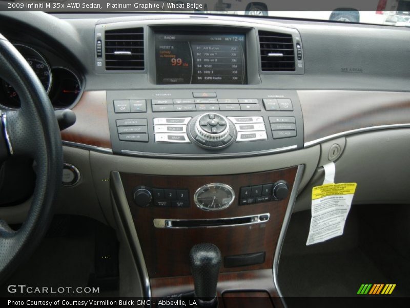 Platinum Graphite / Wheat Beige 2009 Infiniti M 35x AWD Sedan