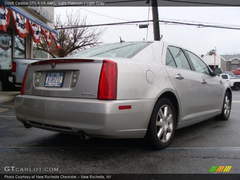 Light Platinum / Light Gray 2008 Cadillac STS 4 V6 AWD