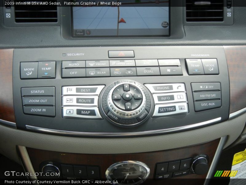 Platinum Graphite / Wheat Beige 2009 Infiniti M 35x AWD Sedan
