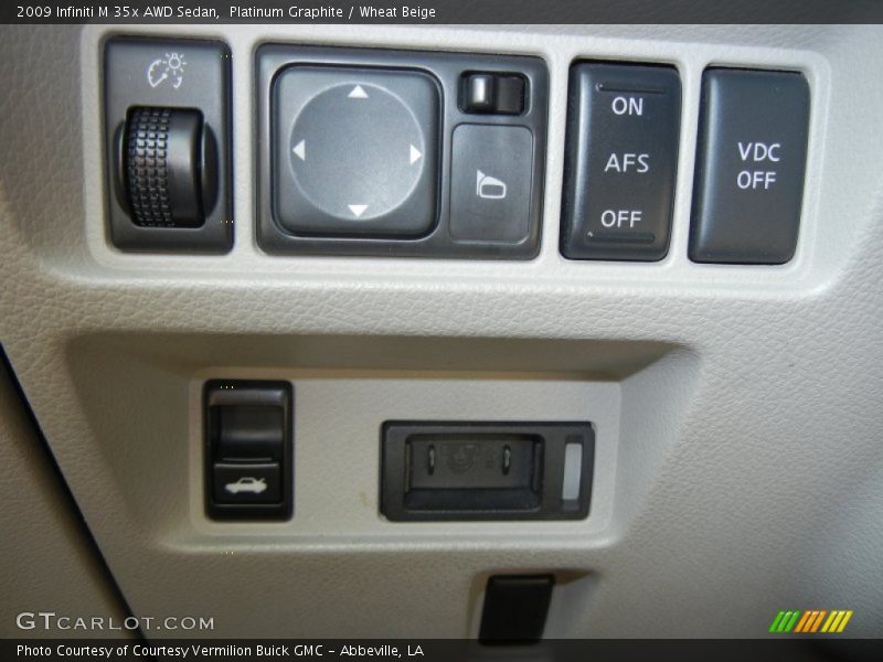 Platinum Graphite / Wheat Beige 2009 Infiniti M 35x AWD Sedan