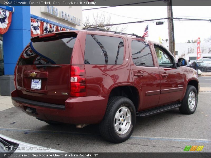 Deep Ruby Metallic / Ebony 2008 Chevrolet Tahoe LT 4x4