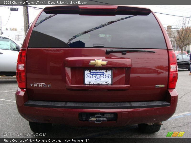 Deep Ruby Metallic / Ebony 2008 Chevrolet Tahoe LT 4x4