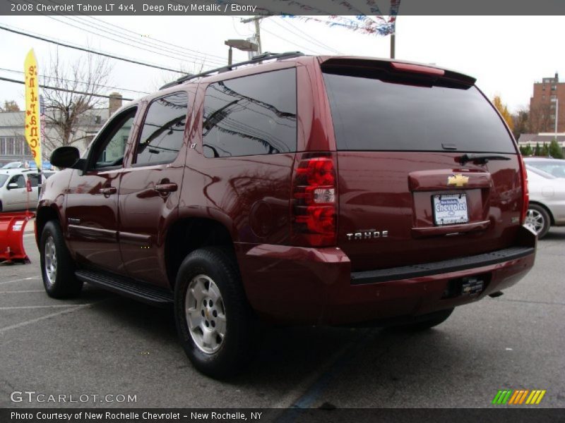 Deep Ruby Metallic / Ebony 2008 Chevrolet Tahoe LT 4x4