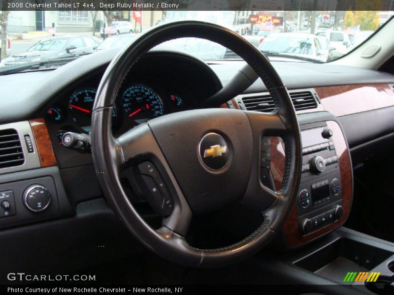 Deep Ruby Metallic / Ebony 2008 Chevrolet Tahoe LT 4x4
