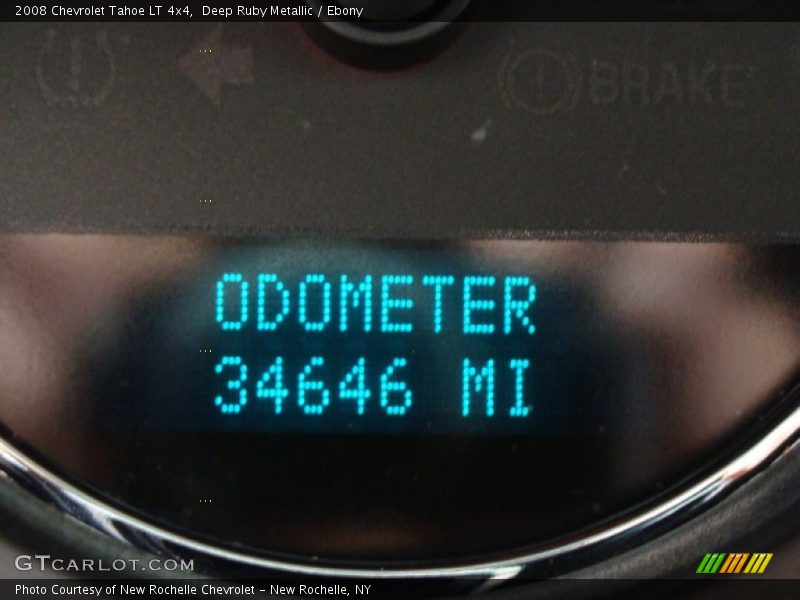 Deep Ruby Metallic / Ebony 2008 Chevrolet Tahoe LT 4x4