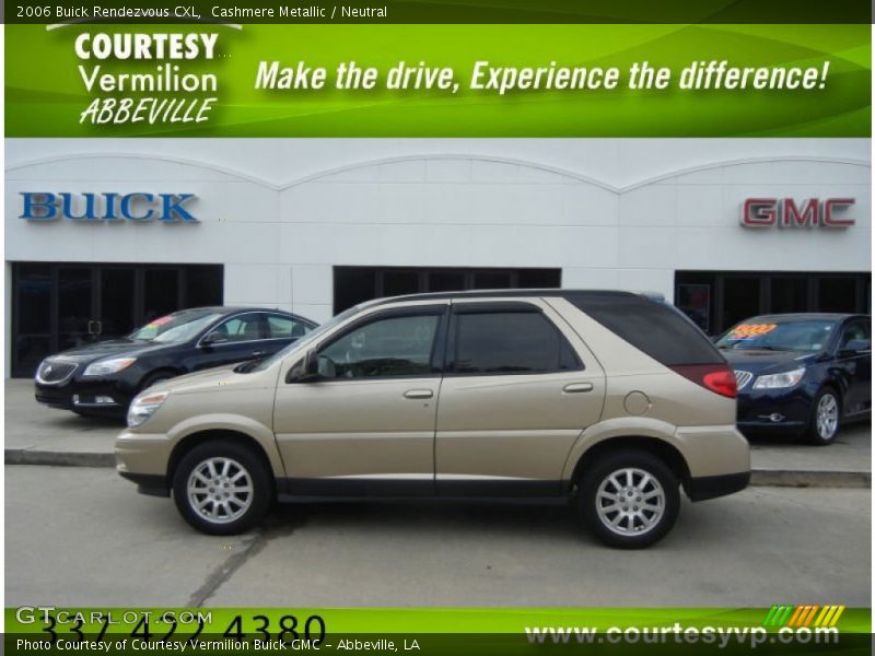 Cashmere Metallic / Neutral 2006 Buick Rendezvous CXL