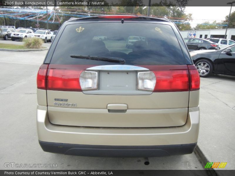 Cashmere Metallic / Neutral 2006 Buick Rendezvous CXL