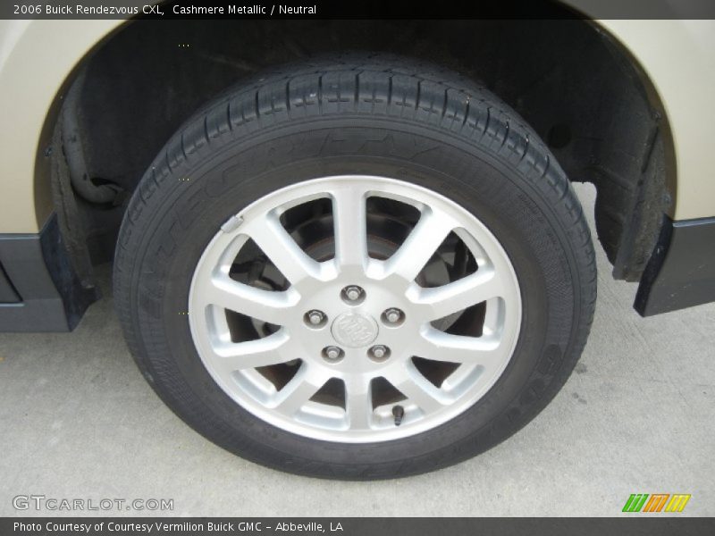 Cashmere Metallic / Neutral 2006 Buick Rendezvous CXL