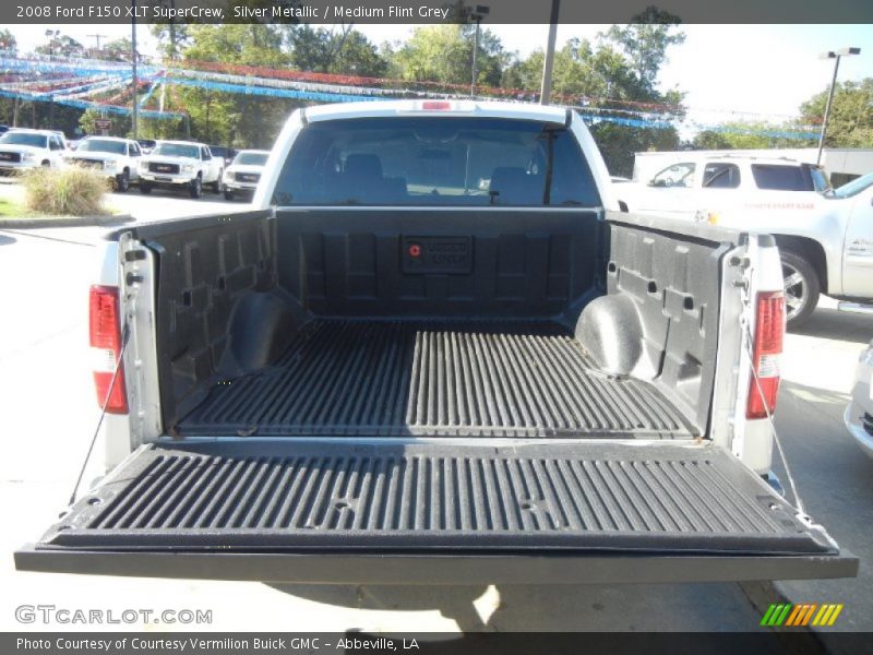 Silver Metallic / Medium Flint Grey 2008 Ford F150 XLT SuperCrew