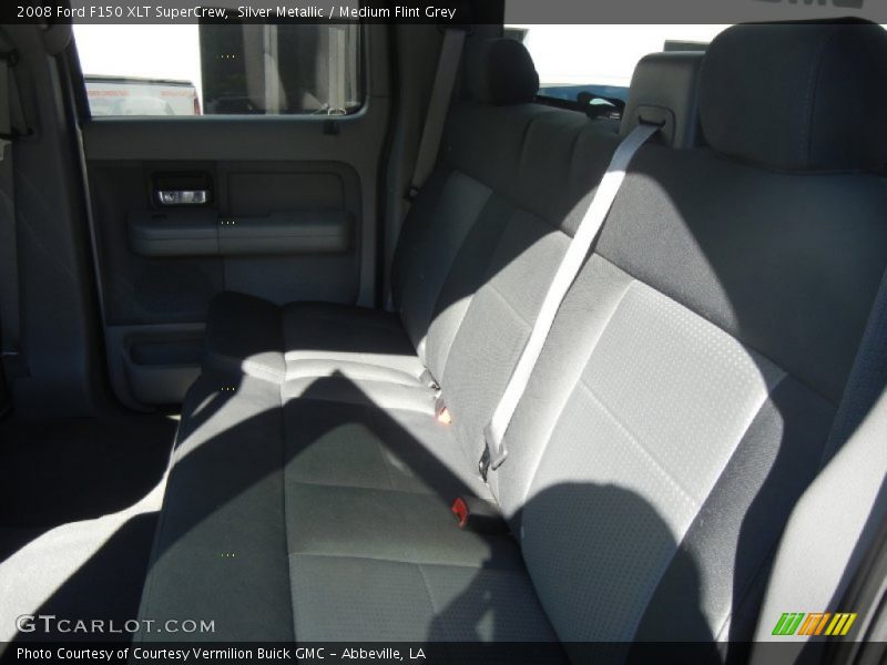 Silver Metallic / Medium Flint Grey 2008 Ford F150 XLT SuperCrew