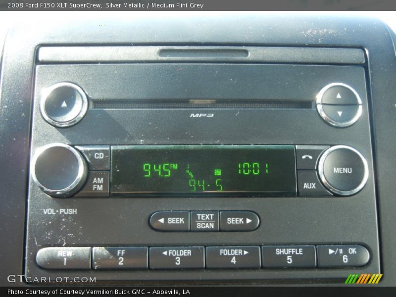 Silver Metallic / Medium Flint Grey 2008 Ford F150 XLT SuperCrew