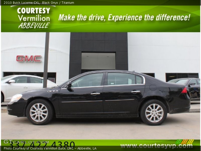 Black Onyx / Titanium 2010 Buick Lucerne CXL