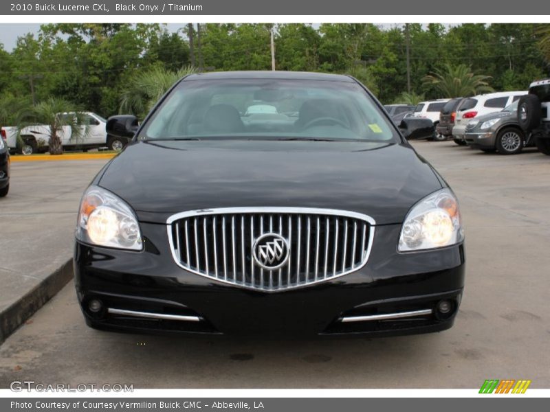 Black Onyx / Titanium 2010 Buick Lucerne CXL
