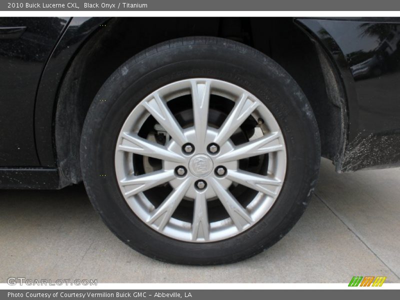 Black Onyx / Titanium 2010 Buick Lucerne CXL