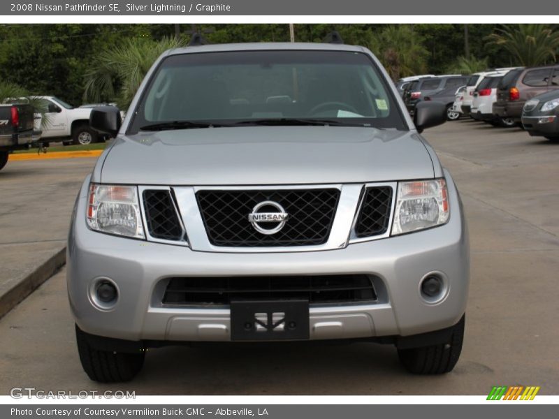 Silver Lightning / Graphite 2008 Nissan Pathfinder SE