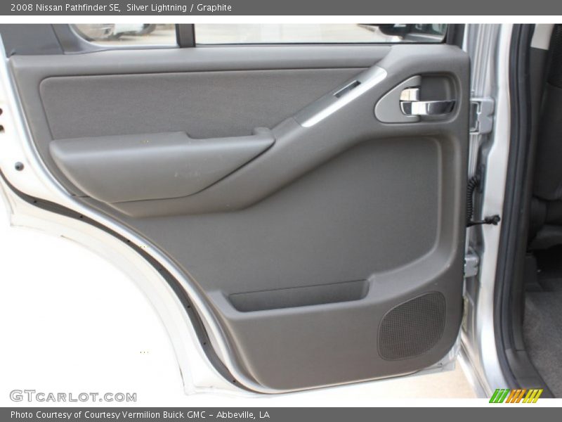 Silver Lightning / Graphite 2008 Nissan Pathfinder SE