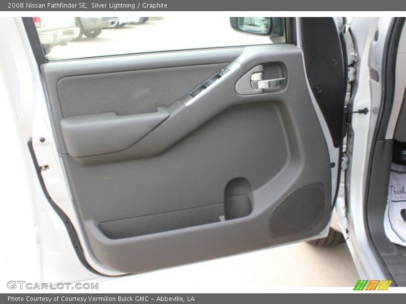 Silver Lightning / Graphite 2008 Nissan Pathfinder SE