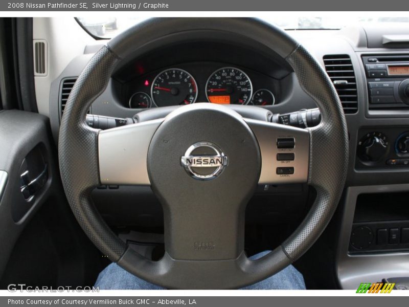 Silver Lightning / Graphite 2008 Nissan Pathfinder SE