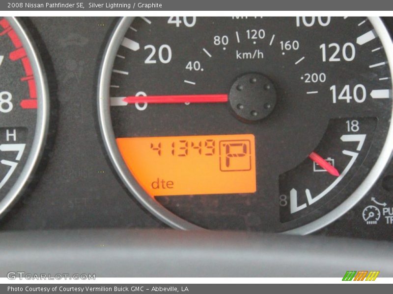 Silver Lightning / Graphite 2008 Nissan Pathfinder SE