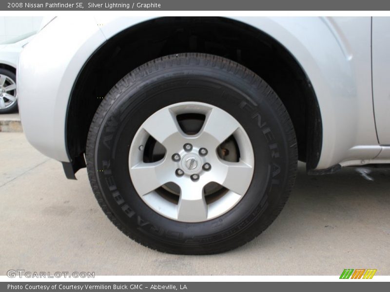 Silver Lightning / Graphite 2008 Nissan Pathfinder SE