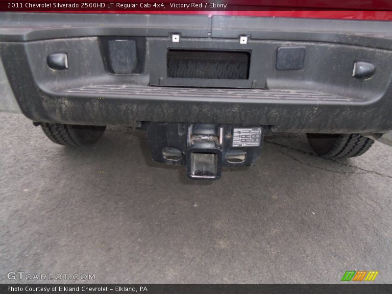 Victory Red / Ebony 2011 Chevrolet Silverado 2500HD LT Regular Cab 4x4