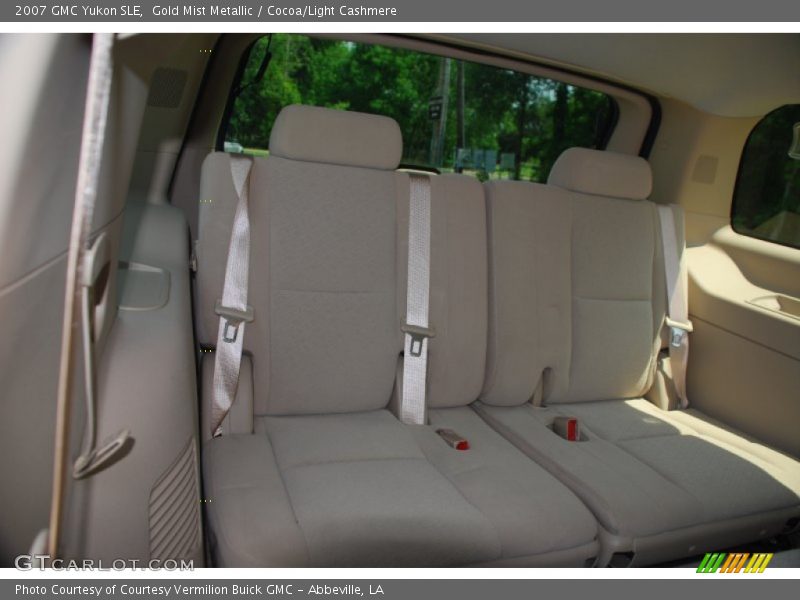 Gold Mist Metallic / Cocoa/Light Cashmere 2007 GMC Yukon SLE