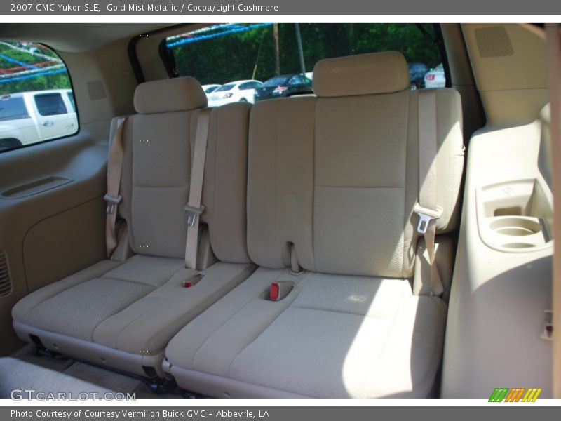 Gold Mist Metallic / Cocoa/Light Cashmere 2007 GMC Yukon SLE