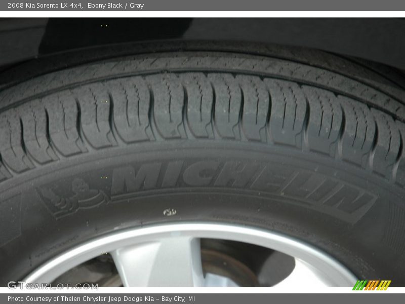 Ebony Black / Gray 2008 Kia Sorento LX 4x4