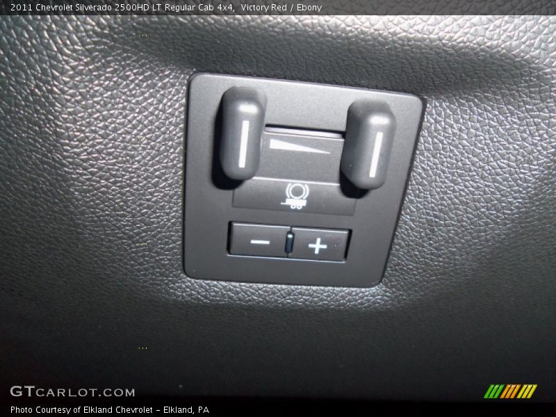 Victory Red / Ebony 2011 Chevrolet Silverado 2500HD LT Regular Cab 4x4