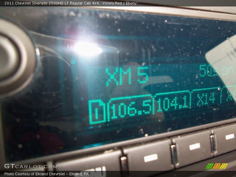 Victory Red / Ebony 2011 Chevrolet Silverado 2500HD LT Regular Cab 4x4