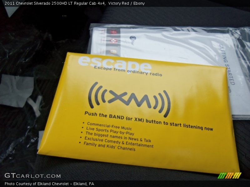 Victory Red / Ebony 2011 Chevrolet Silverado 2500HD LT Regular Cab 4x4