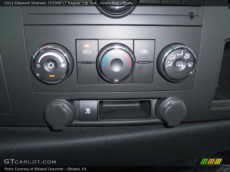 Victory Red / Ebony 2011 Chevrolet Silverado 2500HD LT Regular Cab 4x4