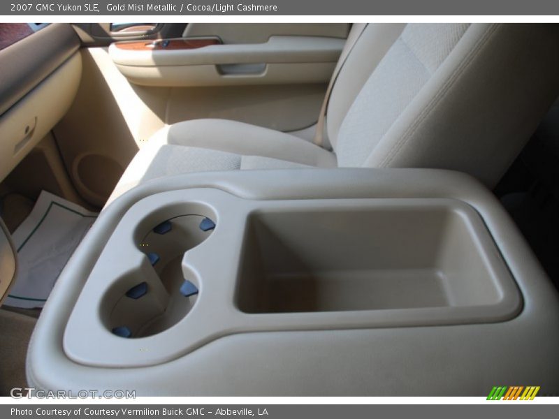 Gold Mist Metallic / Cocoa/Light Cashmere 2007 GMC Yukon SLE